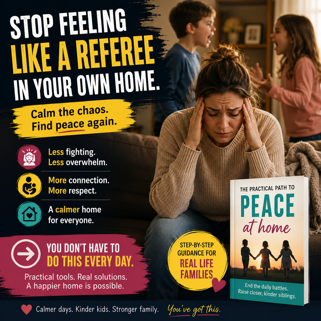 Stop Feeling Like A Referee In Your Own Home
